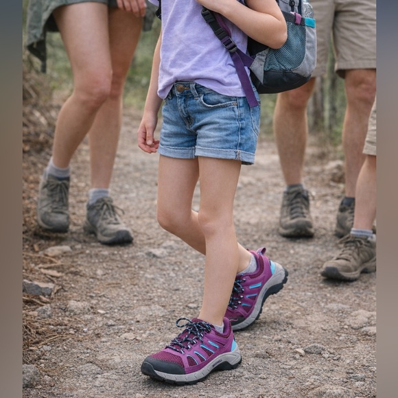 Merrell Oak Creek Waterproof Low Hiking Shoes Little Girls Size 13 M - Picture 11 of 11